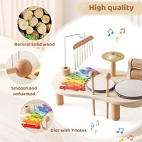 Thumbnail for Toystar Wooden Baby Musical Instruments | Encourage Creativity - Perfect Montessori Toys - Stimuleer Creativiteit - Perfec...
