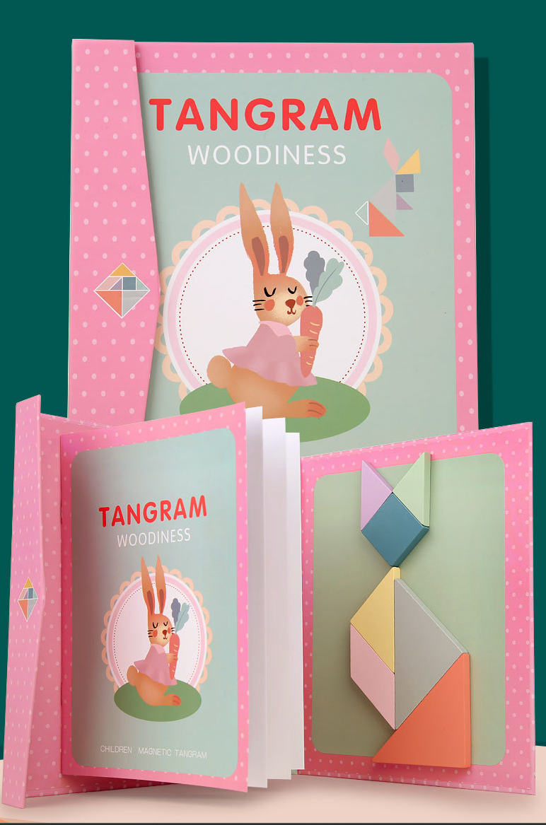 Toystar Tangram Magic | Inspire Creativity - Montessori Magnetic Puzzle Book (6)