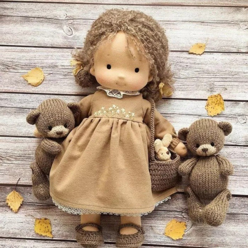 Toystar VelvetDream | Cuddly soft and loving - Handmade doll for comfort and fun - Bestseller - Knuffelzacht en liefdevol ...