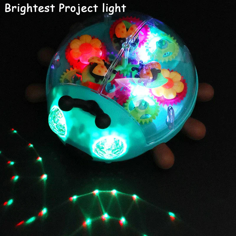 Toystar RoboBugs | Educational Fun - Cartoon Electric LED Music Ladybug Robot - Educatief plezier - Cartoon Elektrische LE...
