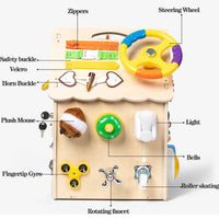 Thumbnail for Toystar EcoToys Montessori Playhouse | Encourages creative play and development - Learn and discover fun - houten speelhui...