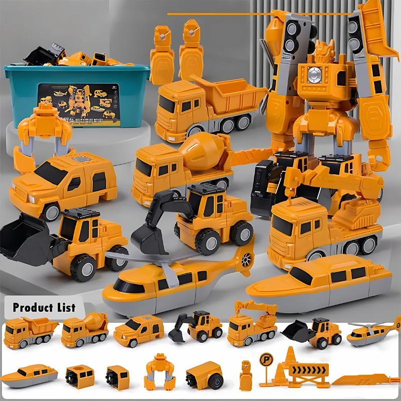 Toystar Magnetix Bouwwereld | Creative Magnetic Toy Transformer Robot - Bestseller - Magnetische Bouwwereld | Creatief Mag...