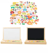 Thumbnail for EcoToys Creative Playboard | Stimulate Your Child's Imagination - Wooden Magnetic Chalkboard