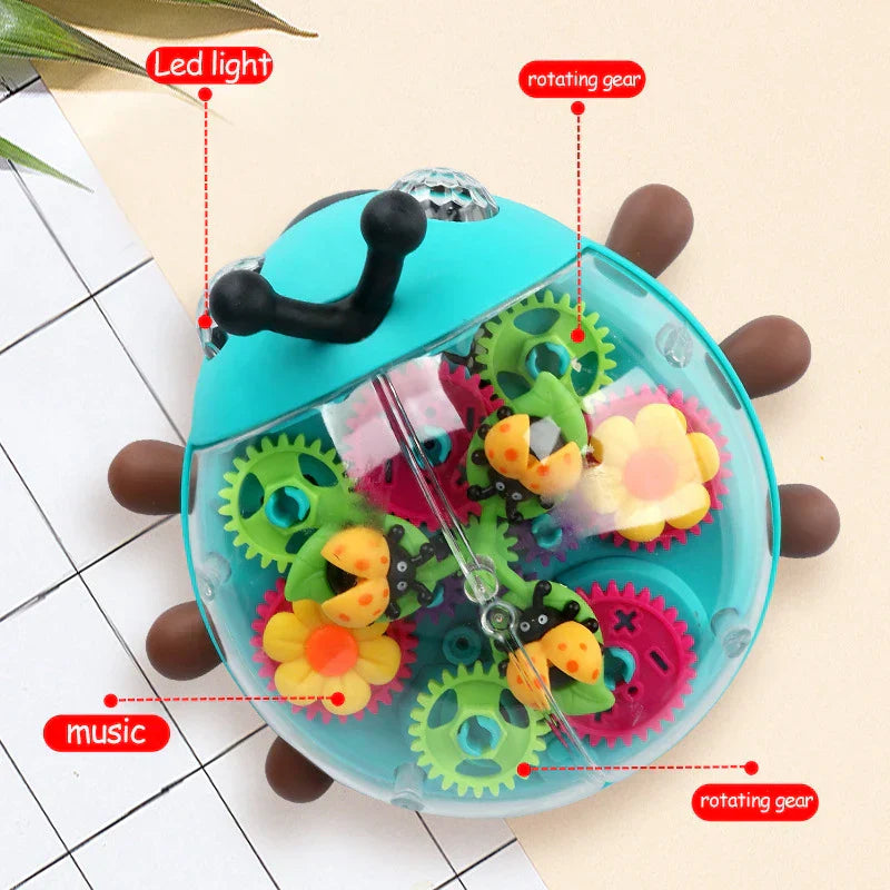 Toystar RoboBugs | Educational Fun - Cartoon Electric LED Music Ladybug Robot - Educatief plezier - Cartoon Elektrische LE...