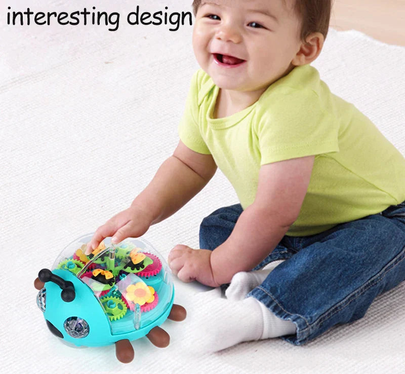 Toystar RoboBugs | Educational Fun - Cartoon Electric LED Music Ladybug Robot - Educatief plezier - Cartoon Elektrische LE...