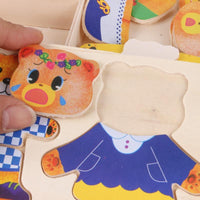 Thumbnail for Toystar EcoToys ChicCub | Stimulate creativity and imagination - Dress up puzzle Boris - Stimuleer creativiteit en fantasi...