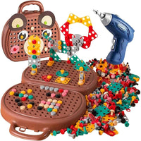 Thumbnail for Toystar Children's Drill Toolbox | Fun and Educational - Montessori Toys - Bestseller - Leuk en Educatief - Montessori Spe...
