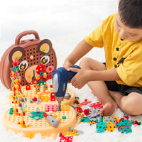 Thumbnail for Toystar Children's Drill Toolbox | Fun and Educational - Montessori Toys - Bestseller - Leuk en Educatief - Montessori Spe...
