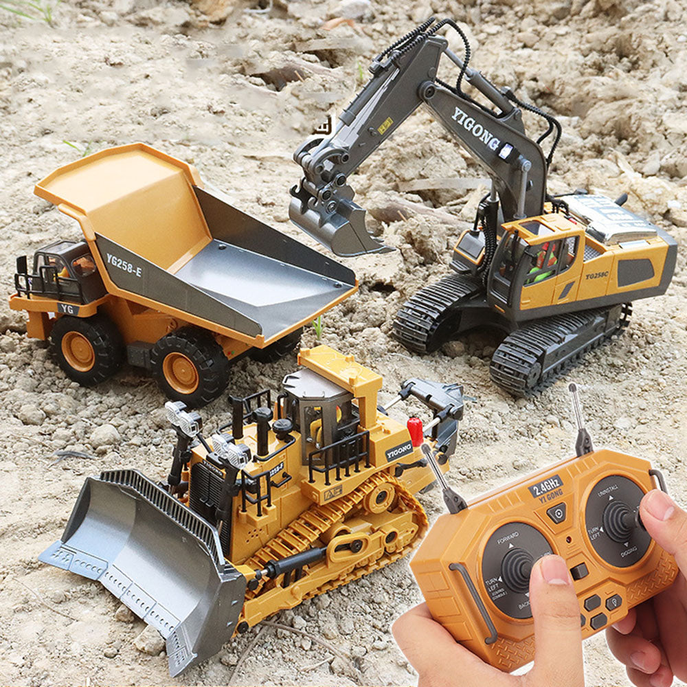 Toystar RC Truck | Adventurous - Rotation and Digging in one Toy Vehicle - Avontuurlijk - Rotatie en Graafwerk in één Spee...