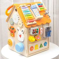 Thumbnail for Toystar EcoToys Montessori Playhouse | Encourages creative play and development - Learn and discover fun - houten speelhui...