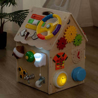 Thumbnail for Toystar EcoToys Montessori Playhouse | Encourages creative play and development - Learn and discover fun - houten speelhui...