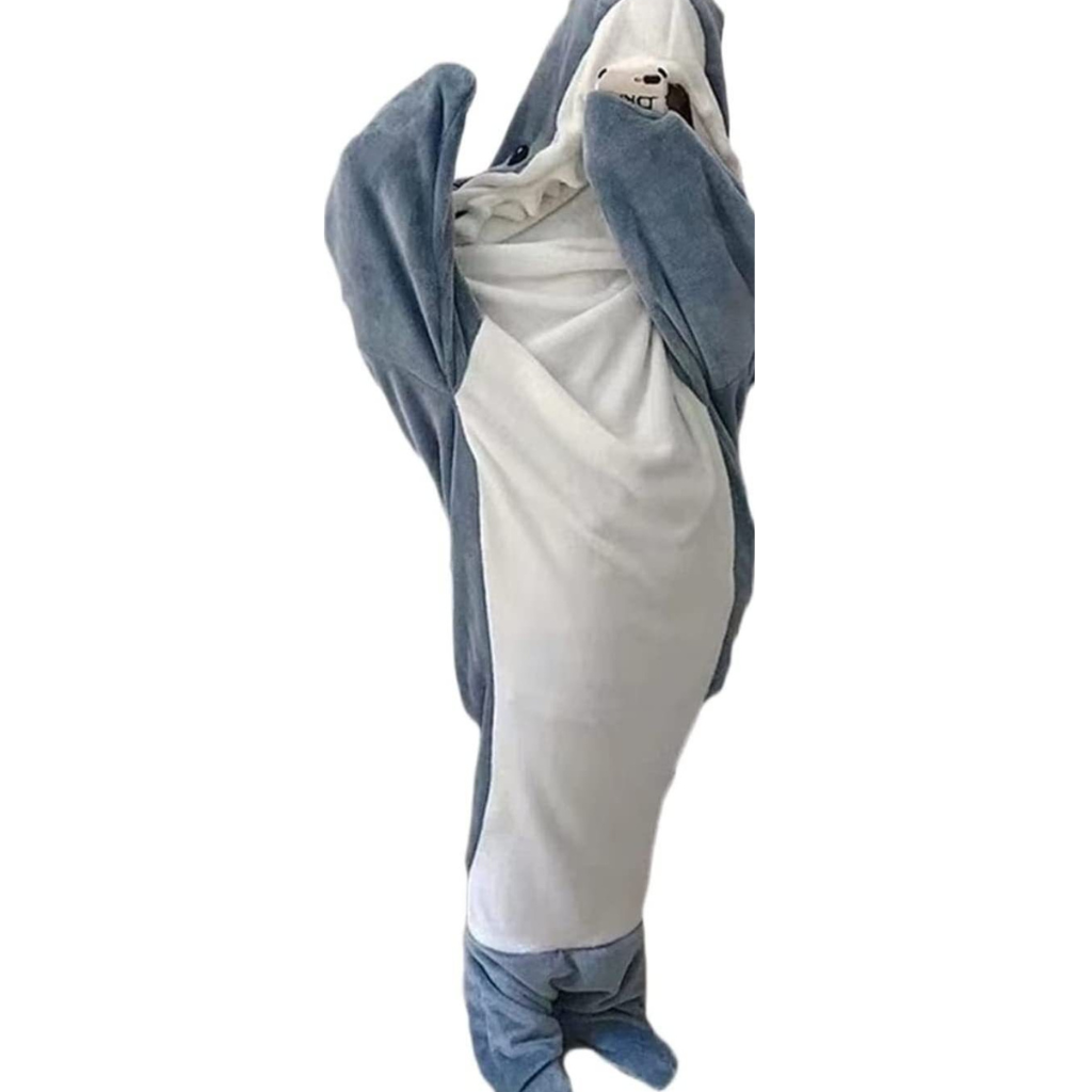 Toystar Shark Blanket | Cozy - Portable Shark Deck for Everyone - Gezellig - Draagbare Haai Decke voor Ledereen (8)