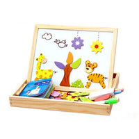 Thumbnail for Toystar EcoToys Creative Playboard | Stimulate Your Child's Imagination - Wooden Magnetic Chalkboard - Prikkel de Verbeeld...