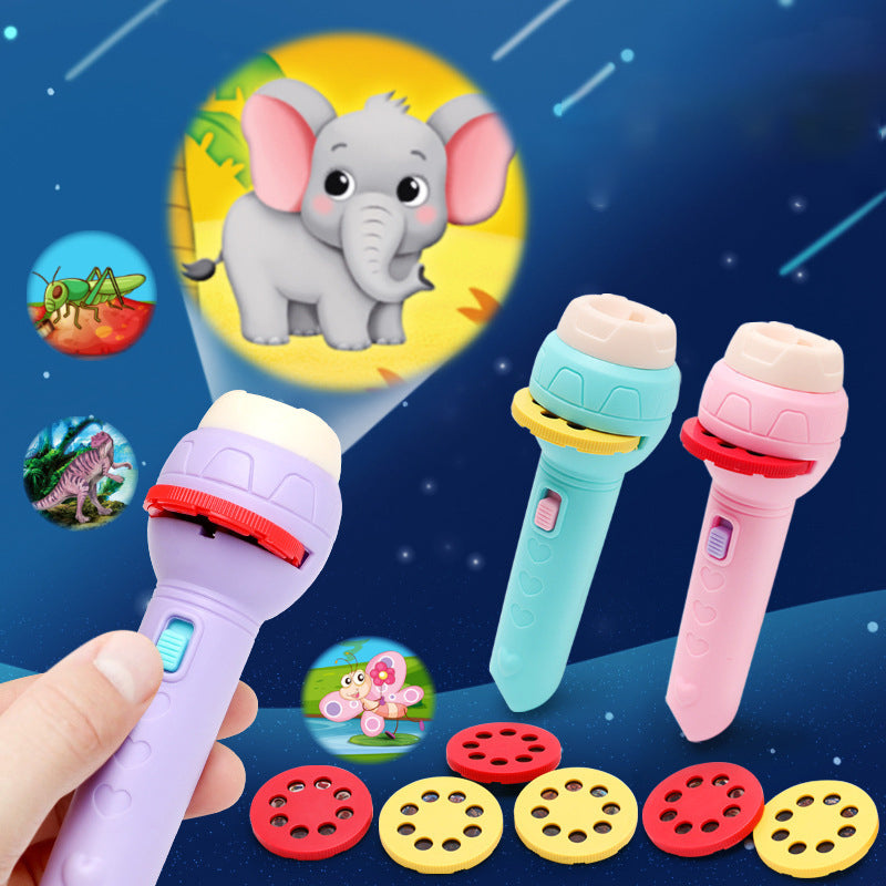StarLight | Sleep Time Adventures - Cartoon Projection Flashlight Kids