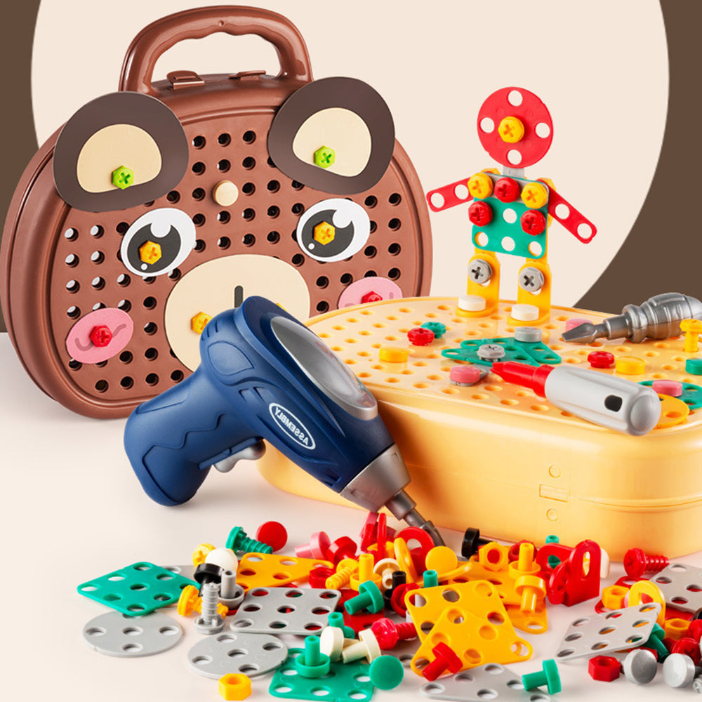 Toystar Children's Drill Toolbox | Fun and Educational - Montessori Toys - Bestseller - Leuk en Educatief - Montessori Spe...