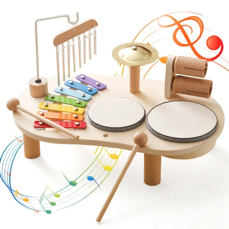 Toystar EcoToys MelodyBear | Musical Joy - Musical Magic Baby Music Set - Muzikale Vreugde - Muzikale Magie Baby Muziekset