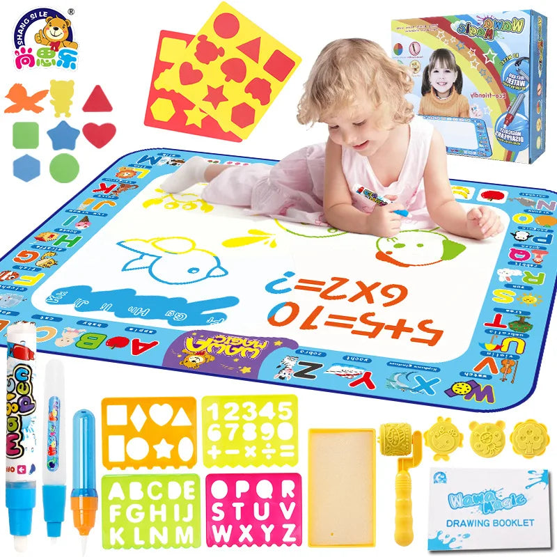 Toystar AquaDoodle | Drawing and coloring without the mess - Water drawing mat - Tekenen en kleuren zonder rommel - Water ...