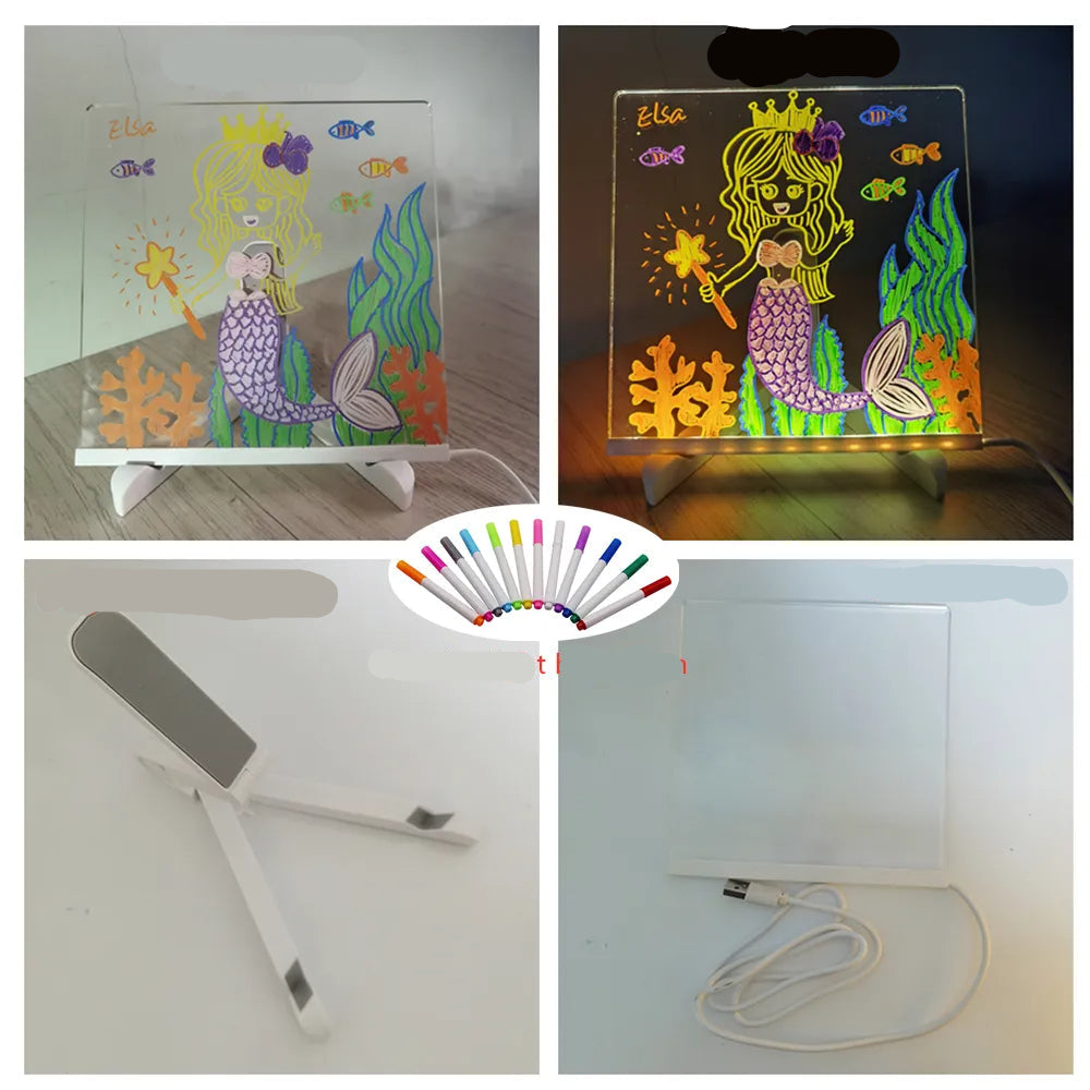 Toystar GlowNote | Magic Drawing Light for Kids - Create Illuminated Art - Magisch tekenlicht voor kinderen - Creëer verli...