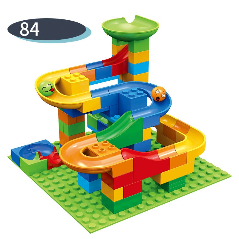 Marble Track Adventure | Hours of fun for everyone - Building Blocks Marble Track
