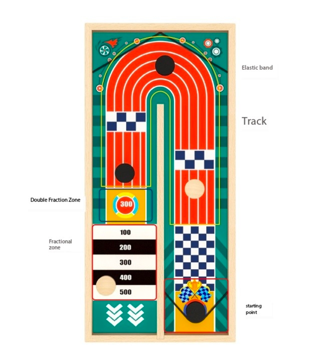 Toystar EcoToys Super Winner Table Hockey Game | The Ultimate Family Game - Compact and Fast - Het Ultieme Familiespel - C...