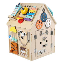 Thumbnail for Toystar EcoToys Montessori Playhouse | Encourages creative play and development - Learn and discover fun - houten speelhui...