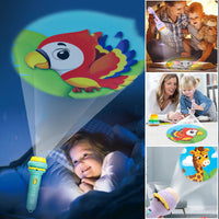 Thumbnail for Toystar StarLight | Sleep Time Adventures - Cartoon Projection Flashlight Kids - Slaaptijd Avonturen - Cartoon Projectie Z...
