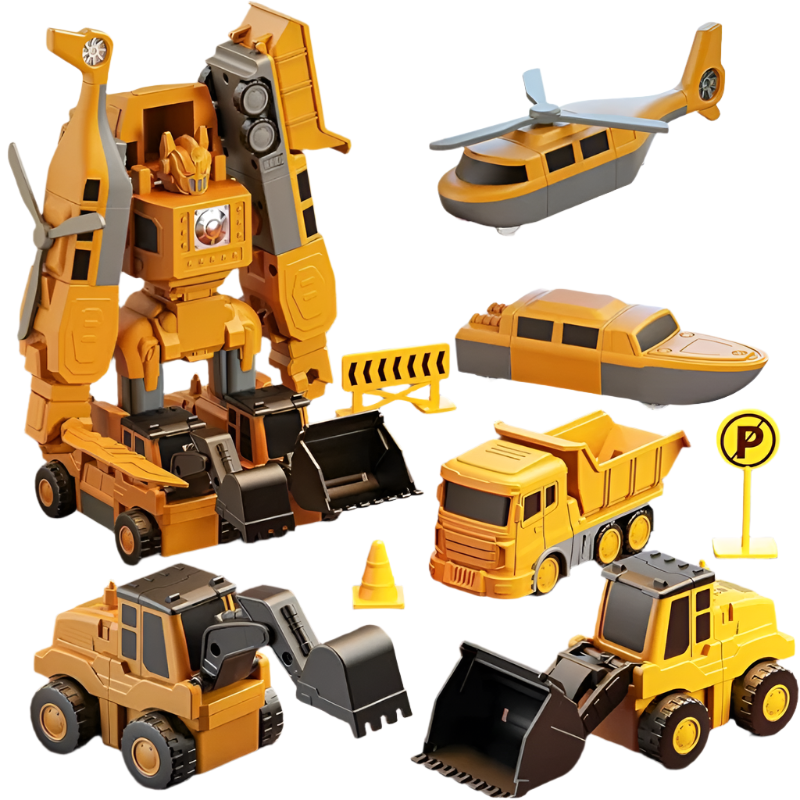 Toystar Magnetix Bouwwereld | Creative Magnetic Toy Transformer Robot - Bestseller - Magnetische Bouwwereld | Creatief Mag...