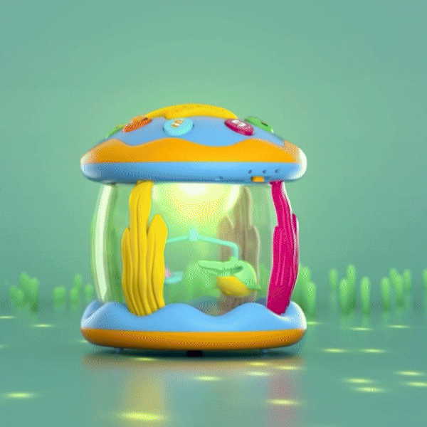 Toystar Montessori Baby Toys | Soothing - Ocean Projector - Rustgevend - Ocean Projector (6)