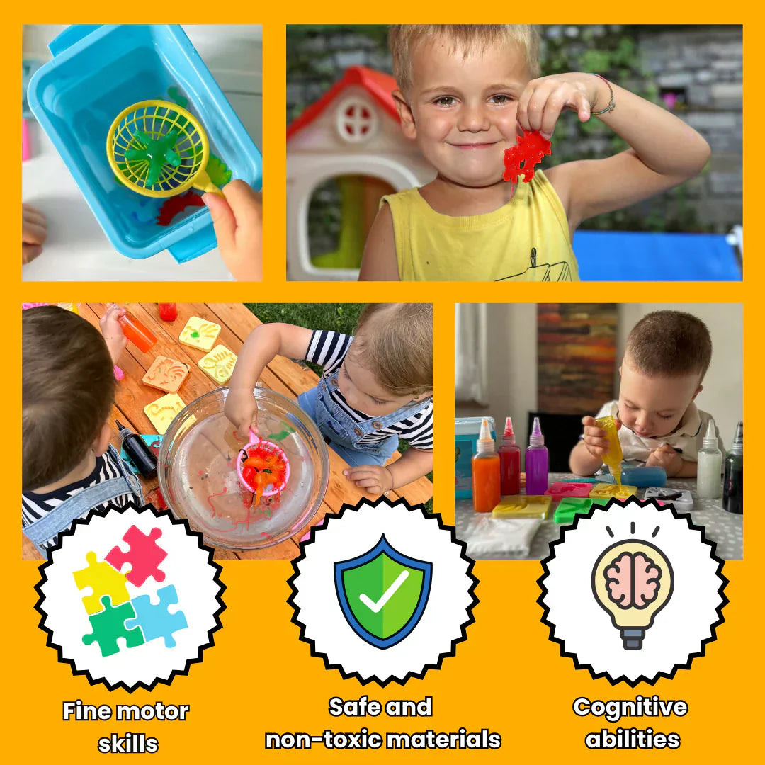 Toystar AquaElves | Magical craft fun - 3D water gel figures for children - Magisch knutselplezier - 3D watergel figuren v...