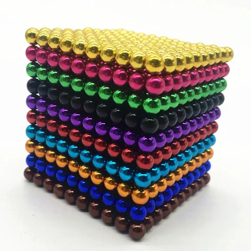 Toystar Magnetix Steel Toys | Creative Building with Magnets - Small Magnet Balls - Creatief Bouwen met Magneten - Kleine ...