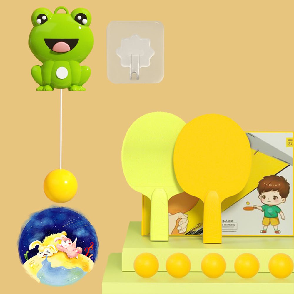 SpinMaster Pro | Improve your skills with fun - Compact table tennis toy for on the go