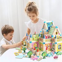 Thumbnail for Toystar Wooden Construction Set Maison | Develop Creativity – Toys for Young and Old - *Ontwikkel Creativiteit – Speelgoed...