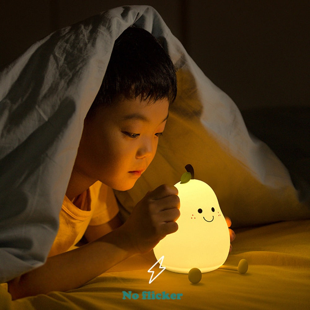 Toystar LED Night Light Pear | Cozy and USB Rechargeable - Dimming and Color Changing - Gezellig en USB Oplaadbaar - Dimme...