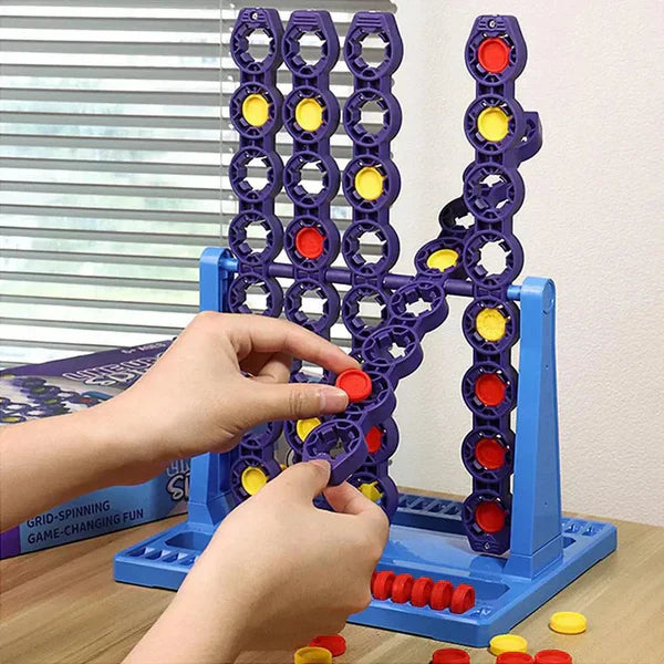 Toystar SpinConnect - Strategic playing fun for everyone - Board game with rotating function - Spannend Bordspel voor Kind...