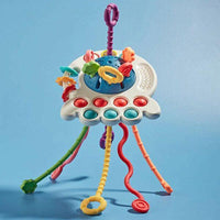 Thumbnail for Toystar SnuggleStrings | Safe Play - Sensory Silicone Baby Toy - Veilig Spelen - Sensory Silicone Baby Toy (5)