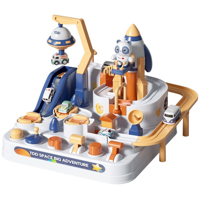 Toystar Montessori Space Adventure | Create Endless Imagination - Educational Circuit Toy - Bestseller -Creëer Eindeloze V...