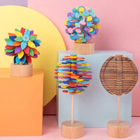 Thumbnail for Toystar EcoToys CalmPop | Soothing and Fun - Wooden Fidget Toy - Rustgevend en Leuk - Houten Fidget Speelgoed (3)