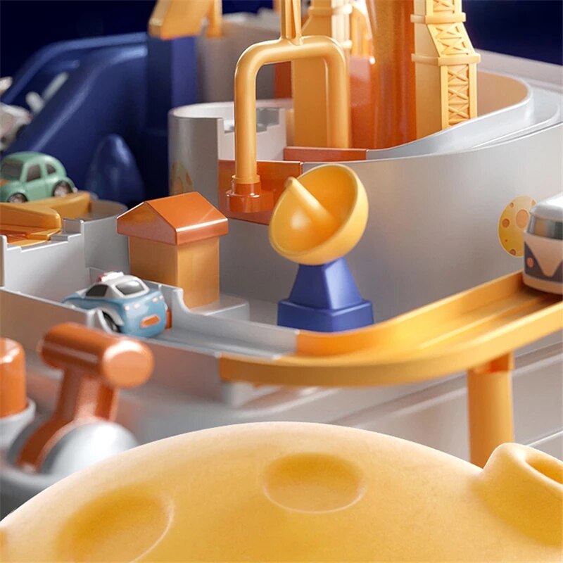 Toystar Montessori Space Adventure | Create Endless Imagination - Educational Circuit Toy - Bestseller -Creëer Eindeloze V...