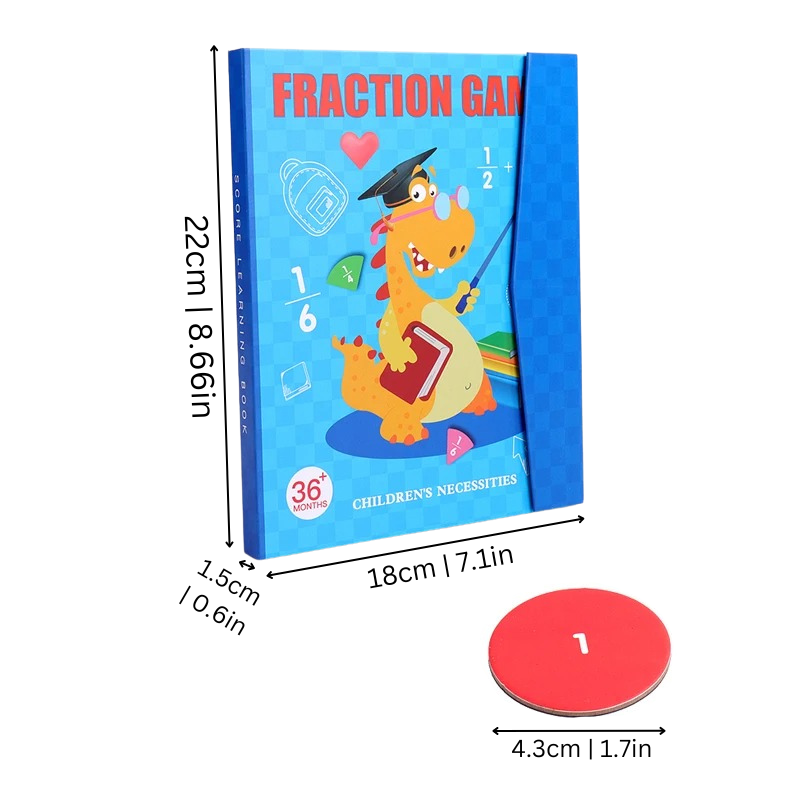 Toystar MathRainbow | Make math fun and visual – Educational fractions game for kids - Maak rekenen leuk en visueel – Educ...