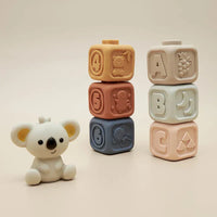 Thumbnail for Toystar Baby Silicone Blocks | Learning and Playing - Montessori Toys - Leren en Spelen - Montessori Speelgoed (7)