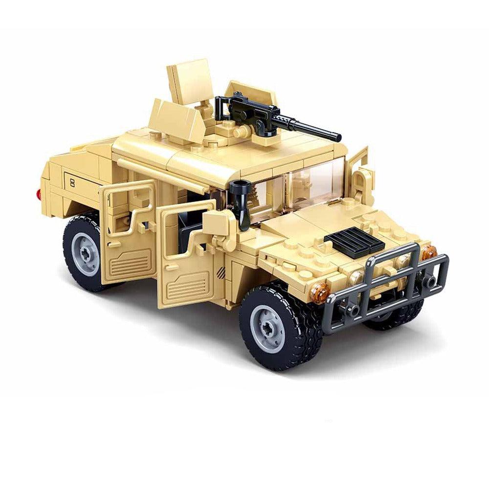Toystar BrickForce Army Truck Hummer H2 | Building fun for young and old - 265 Bricks - Bouwplezier voor jong en oud - 265...