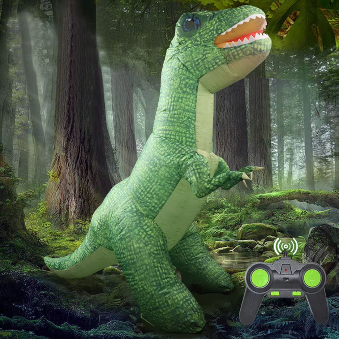 Toystar Dino Titan RC | Adventure Awakens! - Inflatable Dinosaur with Remote Control - Avontuur Ontwaakt! - Opblaasbare Di...