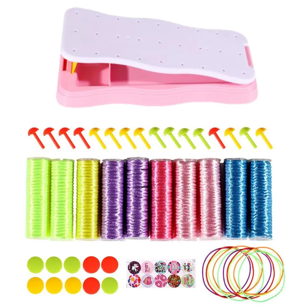 Toystar CreatieKraal | Making beautiful memories together - DIY jewelry braiding kit - Samen mooie herinneringen maken - D...
