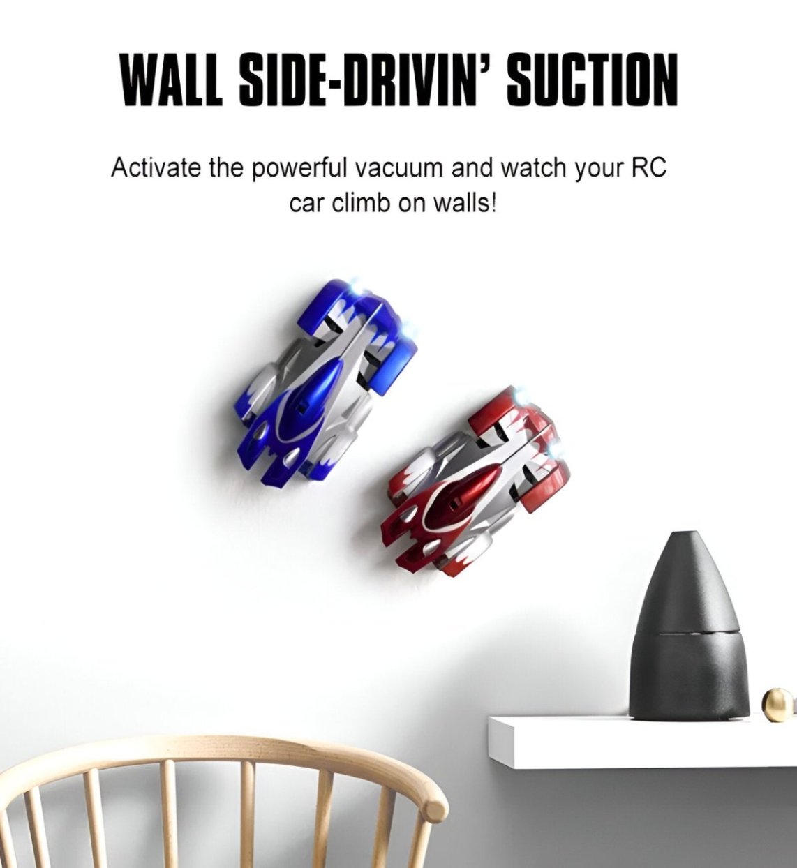 Toystar RC Car Anti-Gravity | Spectacular Toy - Rides on Walls and Ceilings - Spectaculair Speelgoed - Rijdt op Muren en P...