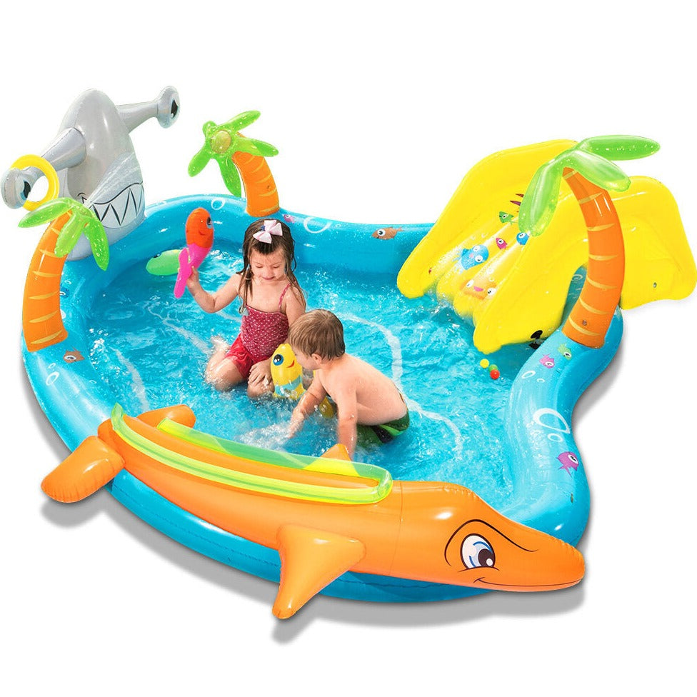 Toystar AquaAdventure | Splashing fun for little explorers - Inflatable play pool - Spetterpret voor kleine ontdekkers - O...