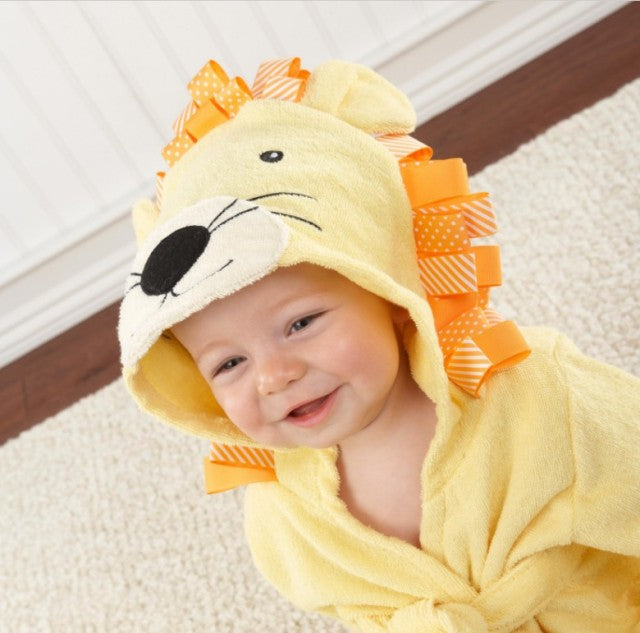 Toystar AnimalHug | Warm and cozy - Soft baby animal bathrobe made of cotton - Bestseller - Warm en knus - Zachte baby die...