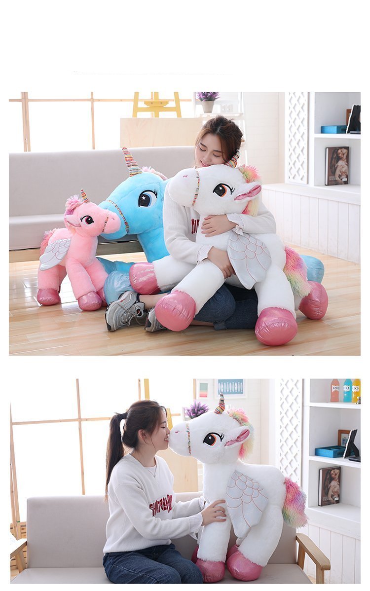 Toystar Unicorn Soft Plush Toy | Perfect gift for kids - big, cute and cozy - Perfect cadeau voor kinderen - groot, schatt...