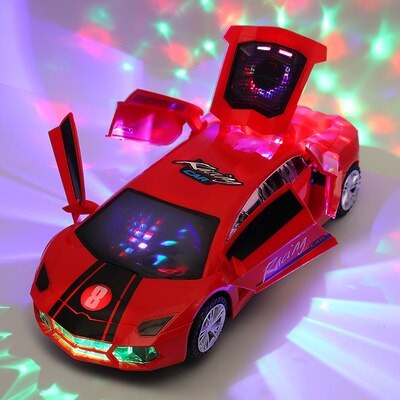 Toystar Electric Flashy Car | Have Fun - Sound and Light for Playing Fun - Veel Plezier - Geluid en Licht voor Speelplezie...
