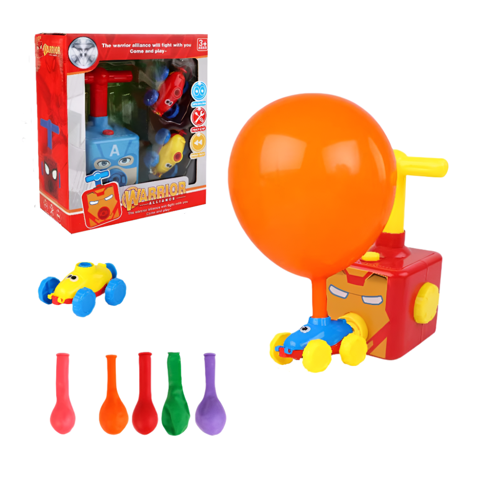 Toystar MagicZoom | Magical racing fun without batteries - Balloon powered car - Bestseller - Magisch raceplezier zonder b...