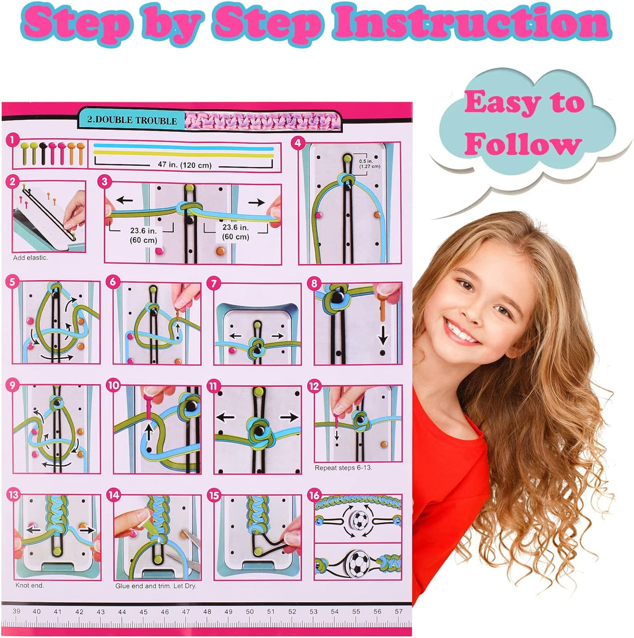 Toystar BraidJoy | Creative crafting fun - DIY bracelet making loom set - Creatief knutselplezier - DIY loomset voor armba...